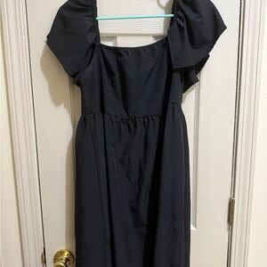 Elegant Black Off-Shoulder Dress